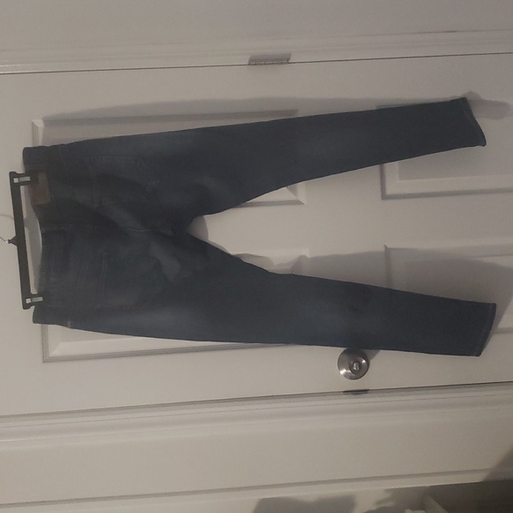 Zara Distressed skinny blue jeans size 10 Usa/42 Euro - Picture 2 of 4